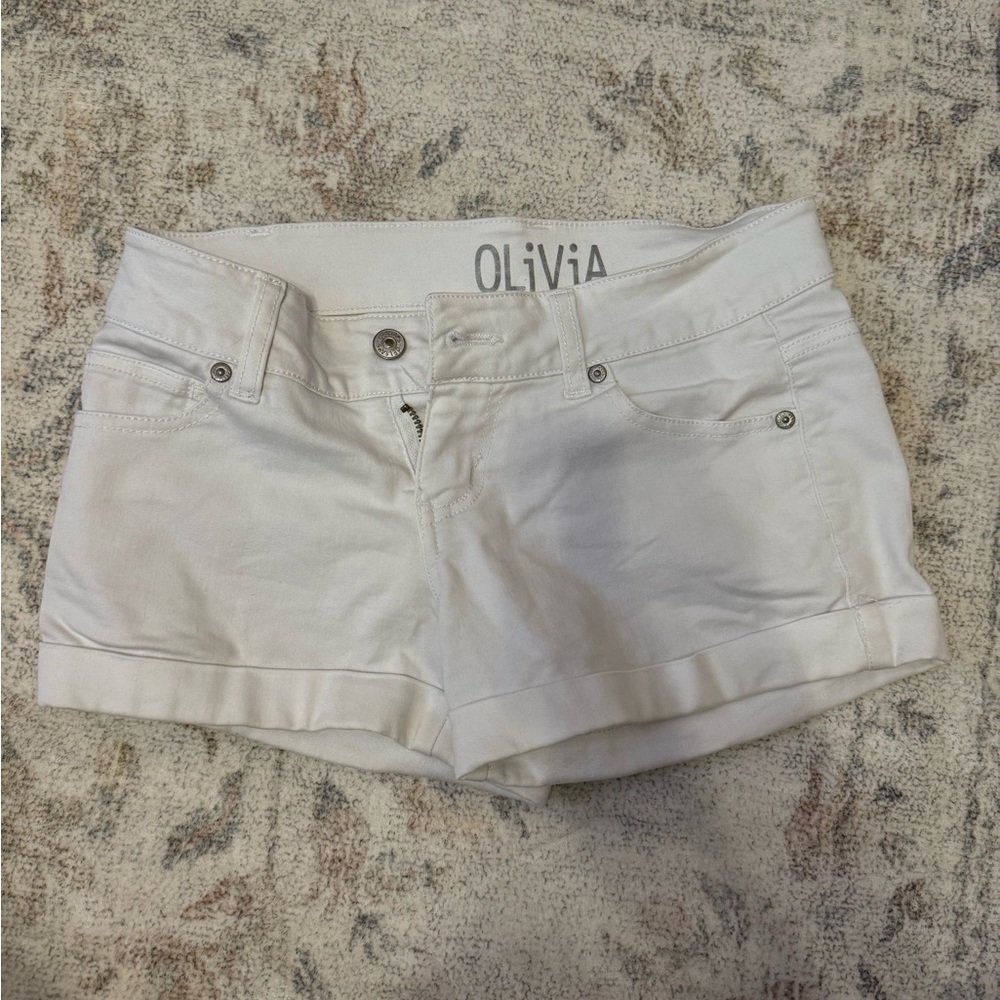 dELiA*s White Jean Shorts